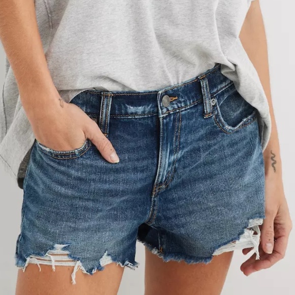 Aerie Daydream Denim Shorts - Picture 3 of 3